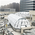 合肥滨湖银泰城采光顶FSS外遮阳帘工程